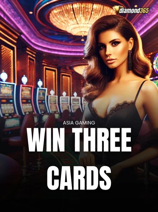 WIN THREE CARDS