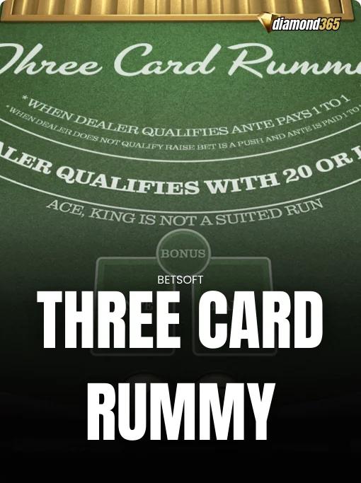 THREE CARD RUMMY